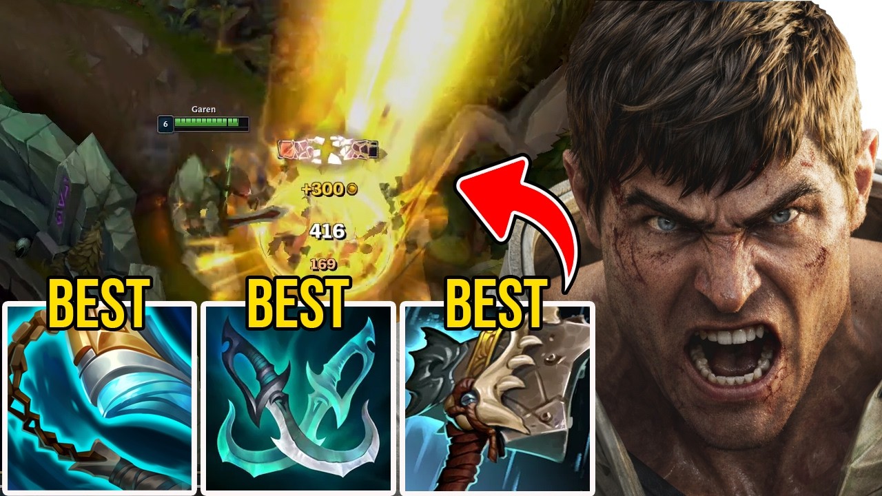 GAREN TOP IS OFFICIALLY BROKEN AFTER BUFF (THIS IS BROKEN🤣) - 2026 Garen TOP Gameplay Guide