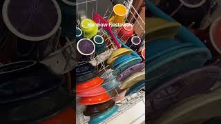 Rainbows everyday when you collect #fiestaware #kitchen #homerlaughlin #kitchenware