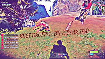 [Rust] Dropped by a bear trap!