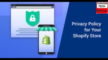 HOW TO ADD PRIVACY POLICY RETURN POLICY REFUND POLICY TERMS CONDITION IN SHOPIFY STORE