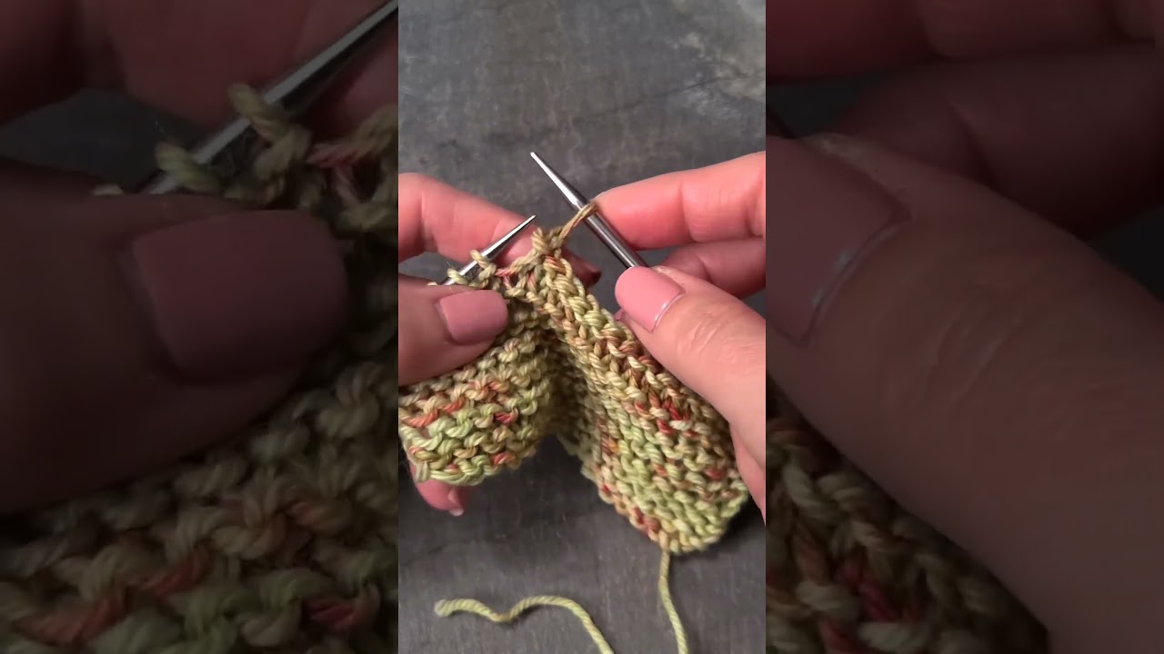 The Icelandic Bind Off will forever be my favorite bind off for garter stitch... what is yours?