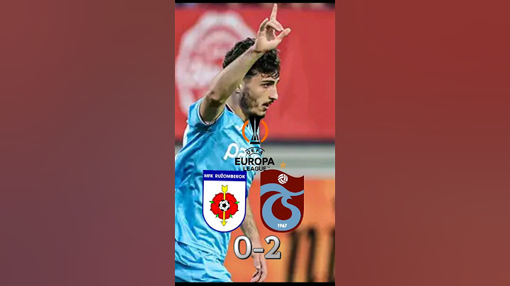 RUZOMBEROK - TRABZONSPOR 0-2💙❤️ MAÇ ÖZETI