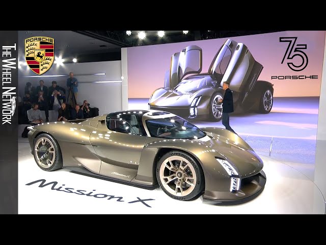 Porsche Mission X Reveal – 