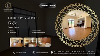 1 Bedroom Apartment in Al Ain | Modern | Spacious & Prime Location LUX-R-10389