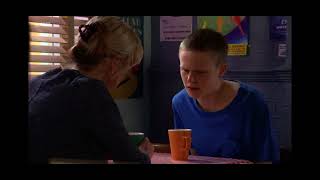 Eastenders bobby tells Kathy that rocky has a son that he has not told her about scene