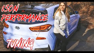 Hyundai i30N Performance Tuning | Wagner Ladeluftkühler | HJS Downpipe | Lisa Yasmin