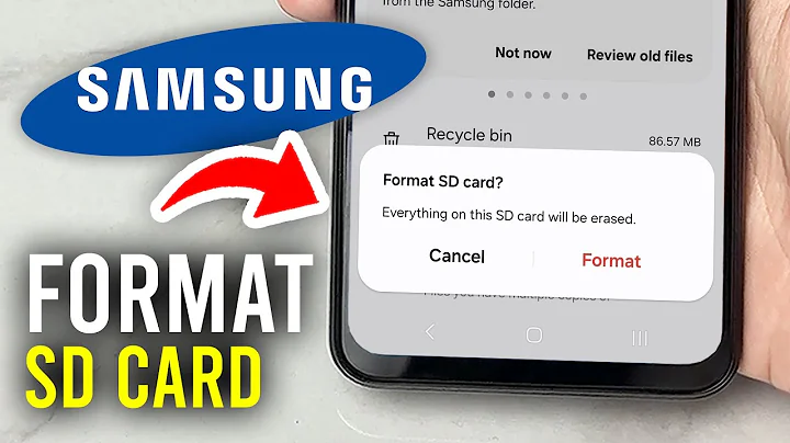 How To Format SD Card On Samsung Phone - Full Guide