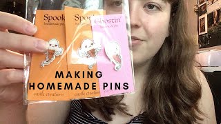 Making Enamel Pins at Home For the First Time // (Shrinky Dinks & Resin)