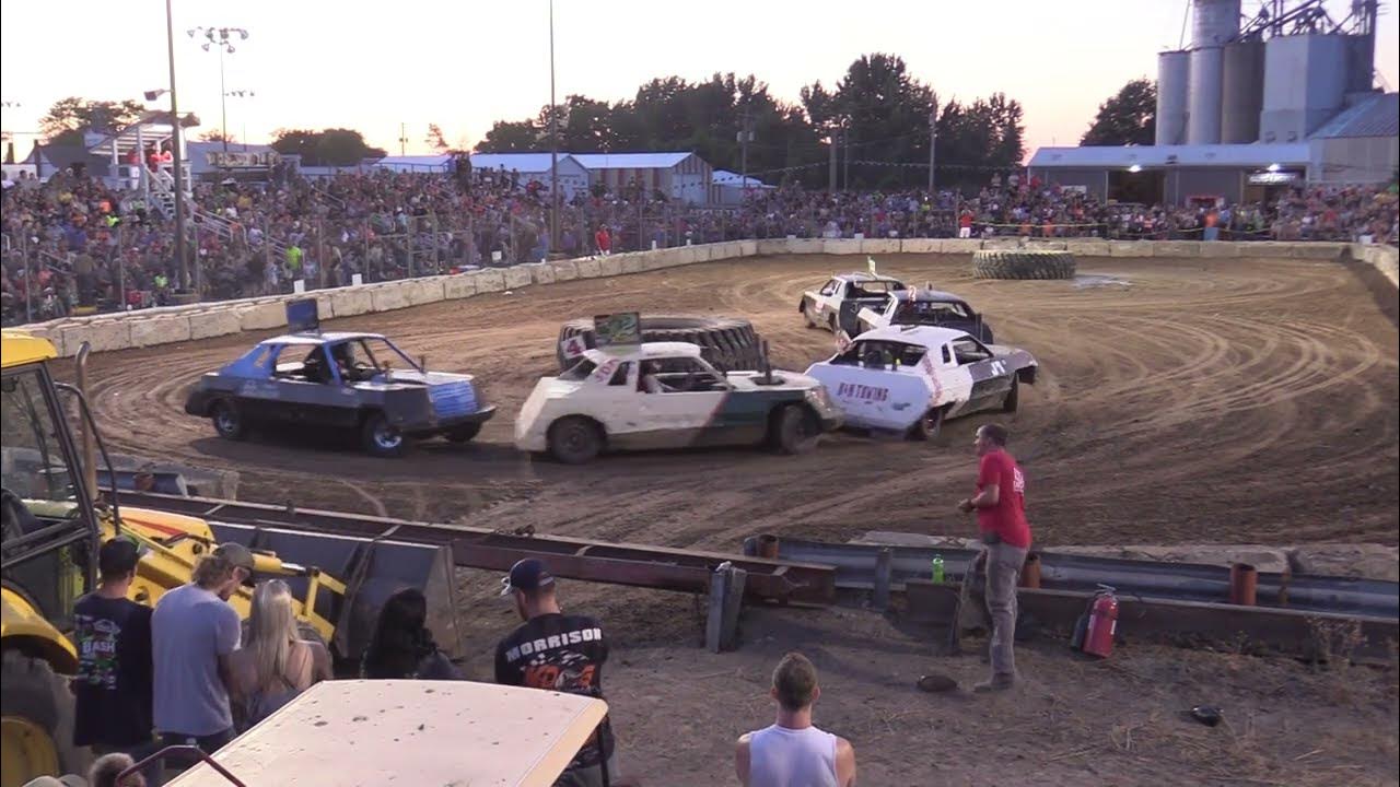 Munger Potato Festival 2022 Figure Eight (Big cars) Heat 1 (7302022