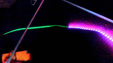 RGB LED Strip powered by a teensy
