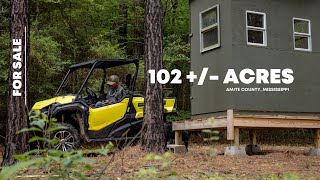 102+- Acres for Sale in Amite County, MS (turn key hunting paradise)