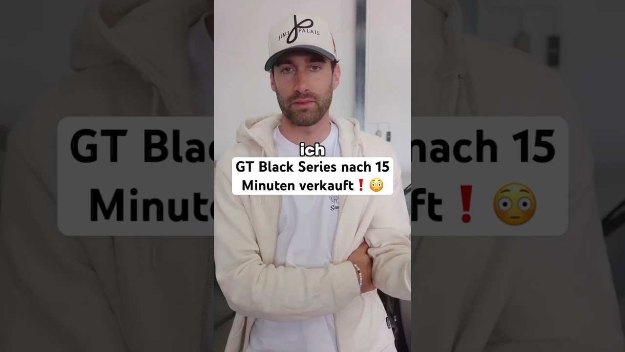 GT Black Series nach 15 Minuten verkauft❗️😳#jbmotors #amg