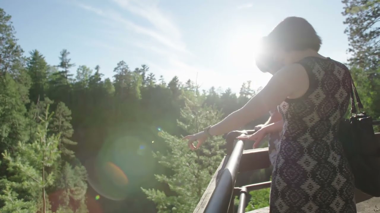 Big Manitou Falls at Pattison State Park in Superior, WI