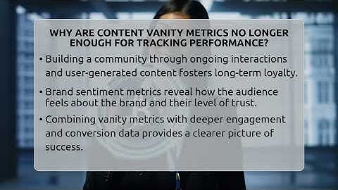 Why Are Content Vanity Metrics No Longer Enough For Tracking Performance? - Everyday-Networking