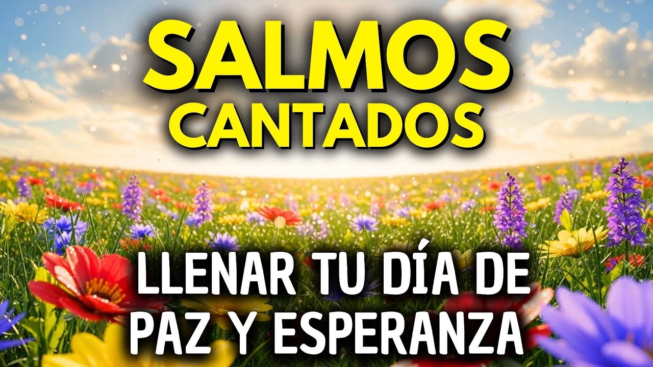SALMOS CANTADOS de la Mañana para Comenzar tu Día con Paz y Esperanza 🎵 ...