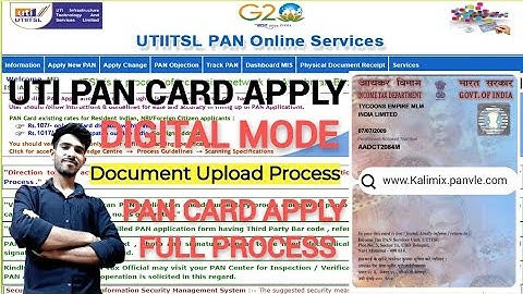 UTI Pan Card Apply Online 2024 | UTI se Pan Card Kaise Banaye | CSC Se Pan Card Apply Kaise Karen