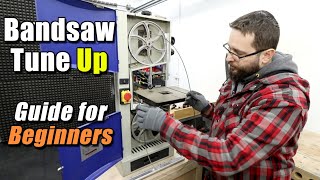 How to Tune Up a Bandsaw | How to change a blade on a Bandsaw