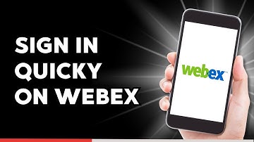 How to Sign in Quicky on Webex