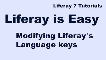 Liferay Tutorial 12 :- How to modifying liferay’s language keys in Liferay 7