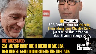 Die Tageslage: ZDF-Autor darf nicht mehr in die USA - Den Linken geht immer mehr die Luft aus