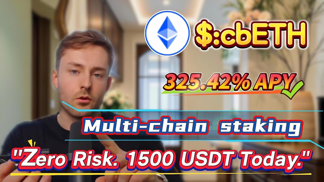 Start Today, Earn 325.42% Monthly with cbETH Staking! No-Risk Mining