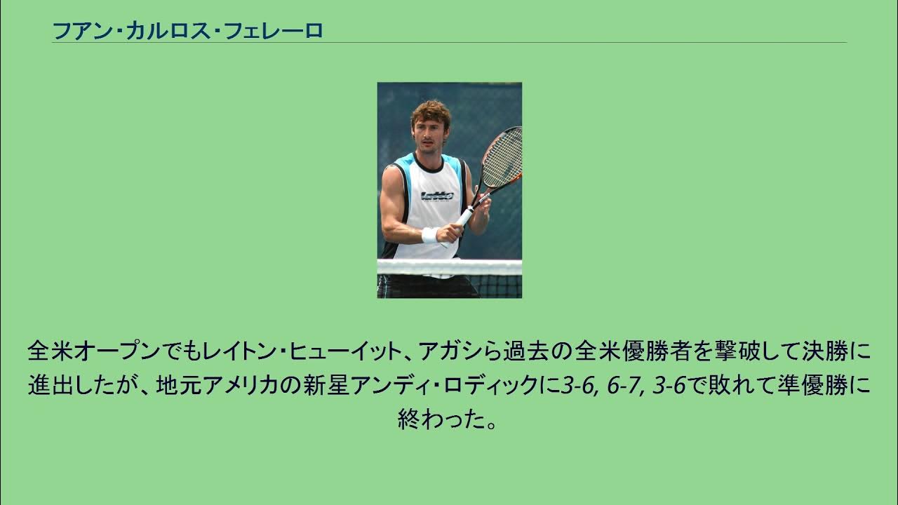 フアン・カルロス・フェレーロ YouTube