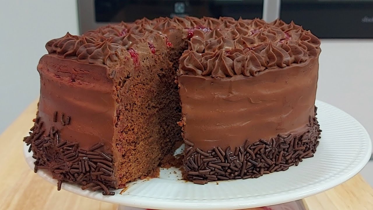 TORTA PANQUEQUE FRAMBUESA TRUFA / LA MEJOR/ Silvana Cocina