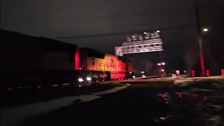 CSX Manifest with UP Foreign Power - Bayview Rd Buffalo NY