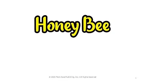 Honey Bee - Teresa & Paul Jennings Plank Road Publishing