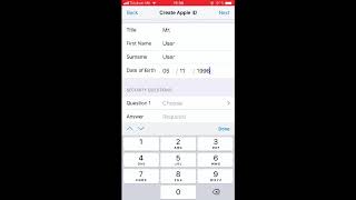 How to create free apple id in iphone 5/5s/6/6s/7/7s/8 screenshot 5