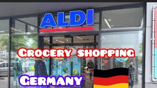 Grocery Shopping in Germany 🇩🇪 Vlog 🛒 | Aldi Supermarket Haul with Prices!