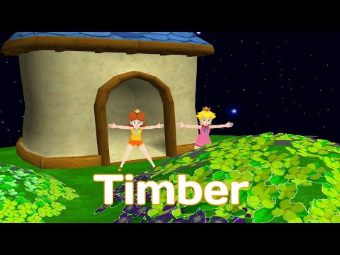 MMD Peach Daisy Timber Pitbull Ke Ha 