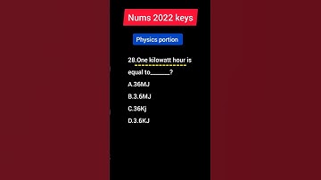 NUMS physics 2022 keys |NUMS mcat 2022 keys |PHYSICS PART 28| @mdcattest  #shorts #youtubeshorts