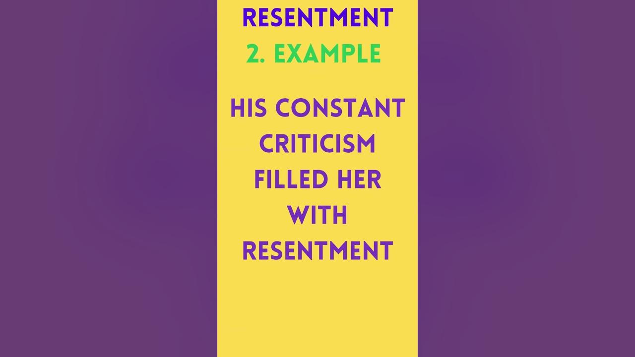 RESENTMENT MEANING ADVANCED ENGLISH WORDS YouTube resentment-meaning-advanced-english-words-youtube
