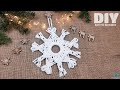 EASY Macrame Snowflake ❄️ Tutorial