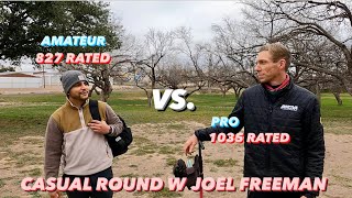 Disc Golf Pro Vs. Am | OFF THE TEE | Talk & Walk with Joel Freeman