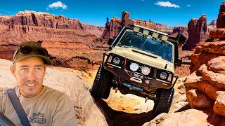 4WD loses control on DEADLY MOAB Trail  what happens next?