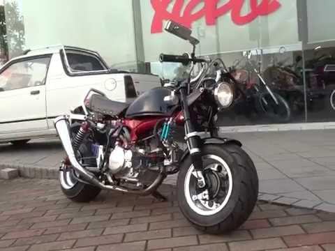 モンキーシャコタンフルカスタム!124cc リア6Jワイド - YouTube モンキーシャコタンフルカスタム!124cc リア6Jワイド - YouTube