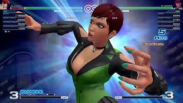 Kof XIV Vice Safe Jump + Reset Combo