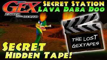 The Lost Gex Tapes #1 | Lava Daba Doo - Secret Station | Gex: Enter the Gecko