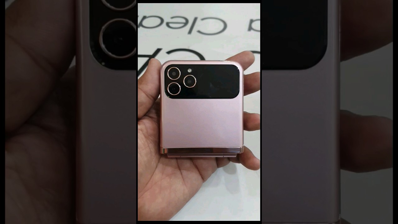 Qmobile Qphantom Gold | 2.4 Display | 1400 mAh battery | Flip Phone |  