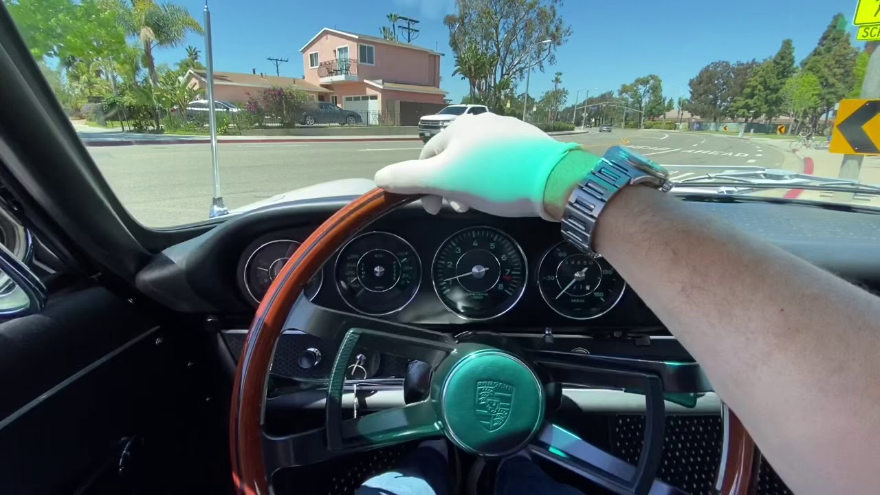 1967 Porsche 911S Coupe Light Ivory Video