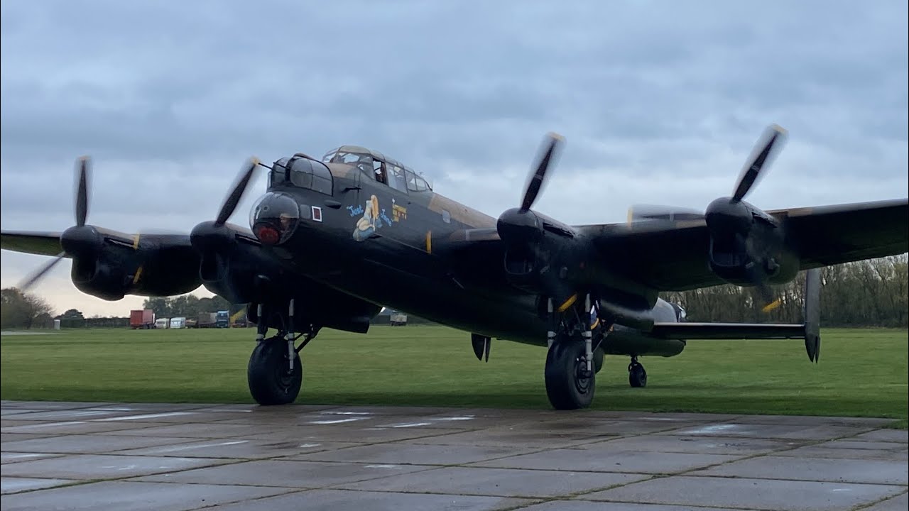 Avro Lancaster NX611 “Just Jane” taxi run YouTube