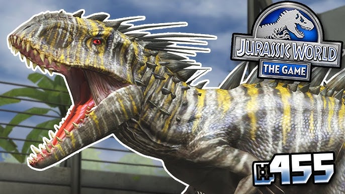 Selina_17 on X: Indominus Rex in Jurassic World: The Game.   / X