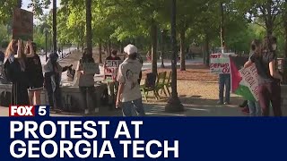 Georgia Tech students hold rally | FOX 5 News