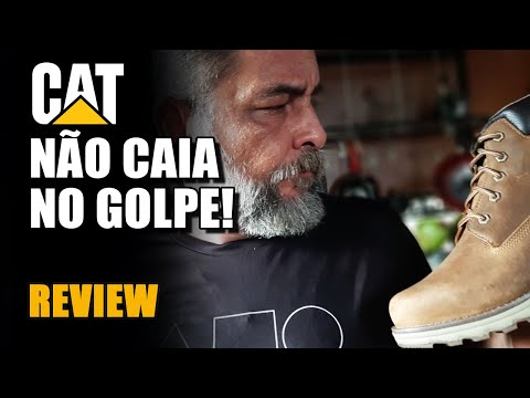 Unboxing Bota Caterpillar CAT  Comprada no Mercado Livre 