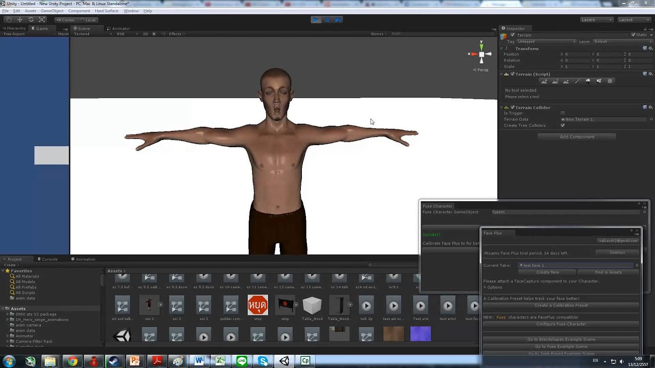 tutorial UNITY FACEPLUS - YouTube