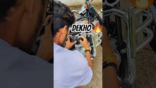 Royal Enfield Bullet Cinematic Video 🏍️ | B-Roll Shot on Mobile #shorts