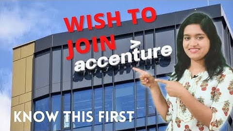 Important things that you must know before joining Accenture 2022 #accenture