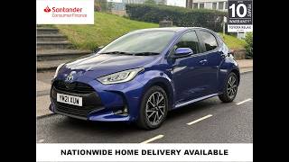 2021 Toyota Yaris 1.5 VVT-h Design E-CVT Euro 6 (s/s) 5dr, YM21XUW - Premier Car Sales, Preston